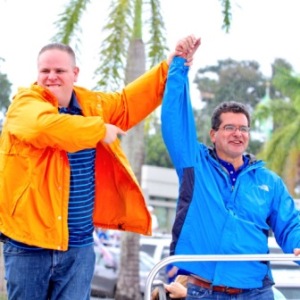 El representante Ángel “Gary” Rodríguez Miranda junto al presidente del Partido Nuevo Progresista (PNP), Pedro Pierluisi. (Foto/Suministrada)