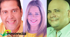 De izquierda a derecha, Enrique Calderón, Lornna Soto y Reginald Carrasquillo. (Fotos/Suministradas)